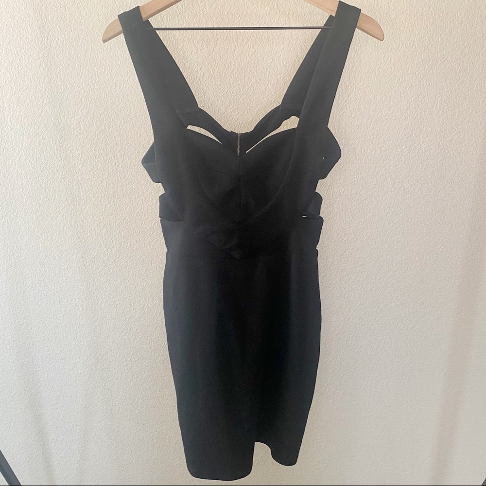 Love Culture Body Con Dress with Cutouts